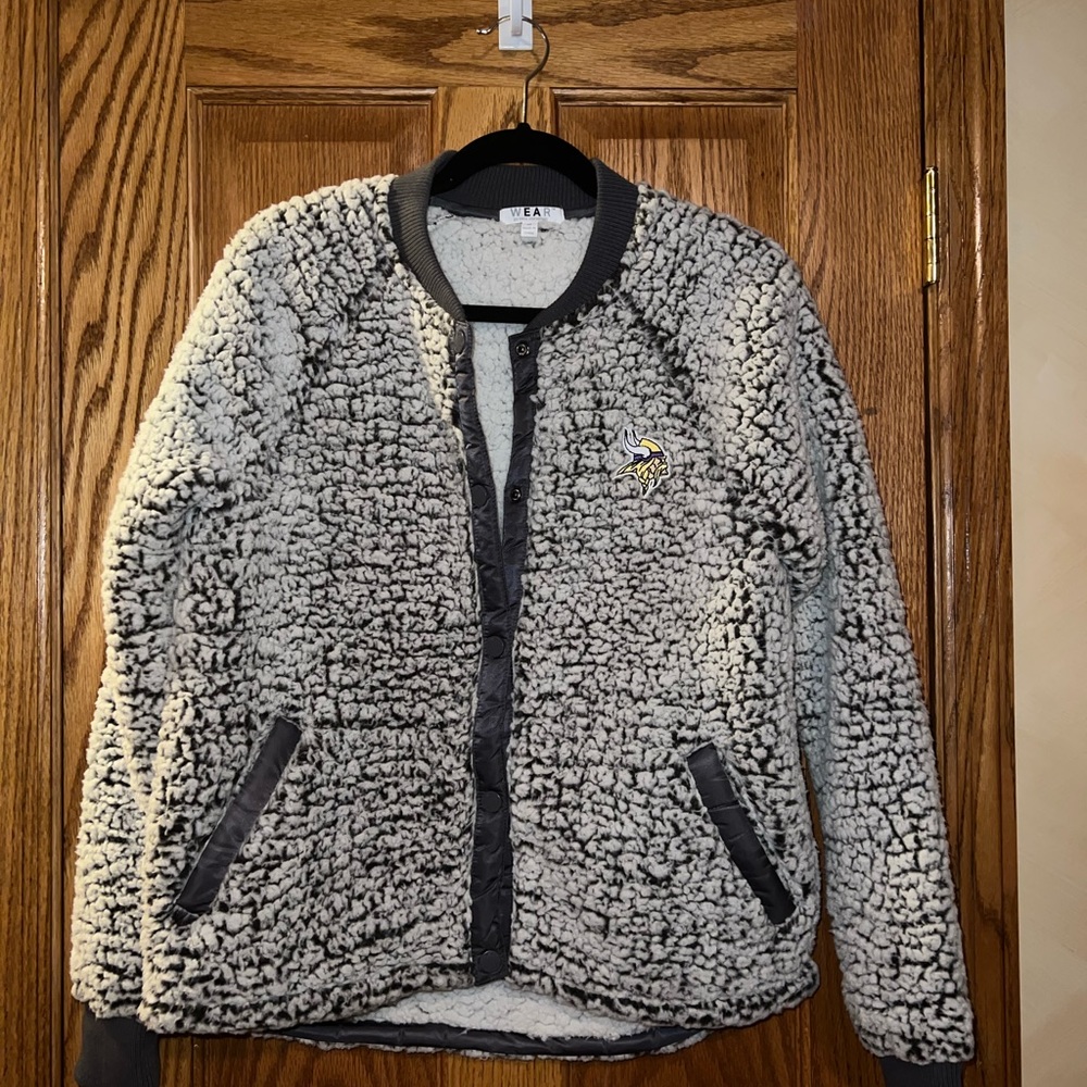 Minnesota Vikings sherpa jacket